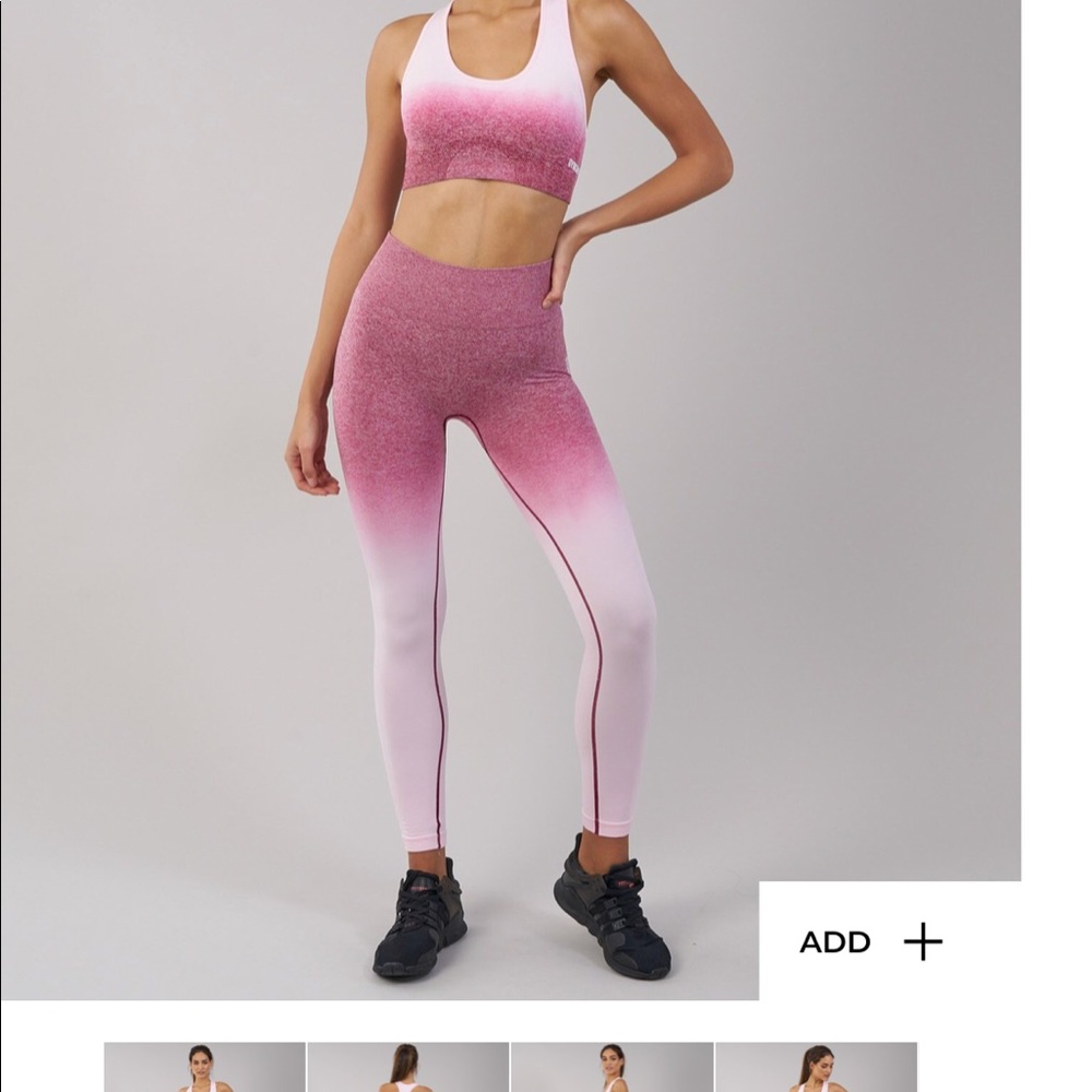 Gymshark ombré seamless leggings